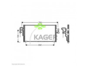 KAGER 94-5080 kondensatorius, oro kondicionierius 
 Oro kondicionavimas -> Kondensatorius
921102M112, 921104B001