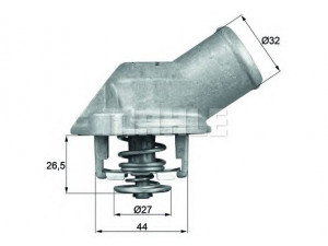MAHLE ORIGINAL TI 59 83 termostatas, aušinimo skystis 
 Aušinimo sistema -> Termostatas/tarpiklis -> Thermostat
60516212
