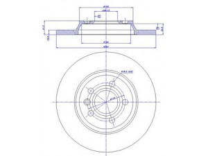 CAR 142.283 stabdžių diskas 
 Dviratė transporto priemonės -> Stabdžių sistema -> Stabdžių diskai / priedai
1140278, 7D0 615 601 A, 7D0 615 601 A