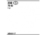 FONOS MB40117 išmetimo sistema 
 Išmetimo sistema -> Išmetimo sistema, visa