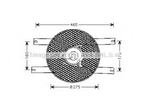 AVA QUALITY COOLING SZ7507 ventiliatorius, radiatoriaus 
 Aušinimo sistema -> Oro aušinimas
9500077E50, 9500077E51, 9532057B51