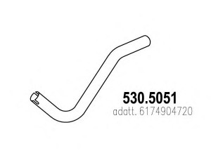 ASSO 530.5051 išleidimo kolektorius
6174904720
