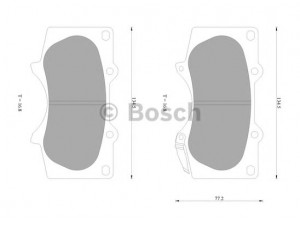 BOSCH 0 986 AB0 261 stabdžių trinkelių rinkinys, diskinis stabdys 
 Techninės priežiūros dalys -> Papildomas remontas
4605A481, 04465 35250, 04465 35290