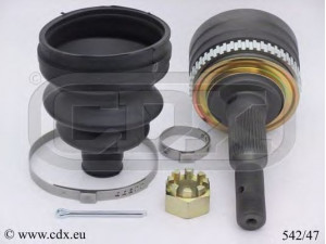 CDX 542/47 jungčių komplektas, kardaninis velenas 
 Ratų pavara -> Sujungimai/komplektas