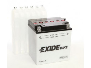 EXIDE YB30L-B starterio akumuliatorius; starterio akumuliatorius 
 Elektros įranga -> Akumuliatorius