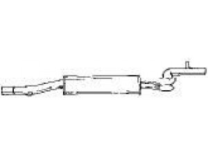 AKS DASIS SG18408 vidurinis duslintuvas