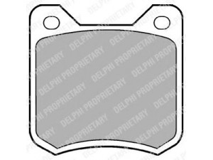 DELPHI LP105 stabdžių trinkelių rinkinys, diskinis stabdys 
 Techninės priežiūros dalys -> Papildomas remontas
4245.38, 4245.52, 4250.52, 4251.78