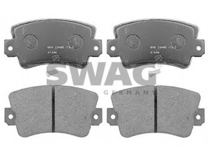 SWAG 60 11 6183 stabdžių trinkelių rinkinys, diskinis stabdys 
 Techninės priežiūros dalys -> Papildomas remontas
77 01 205 014