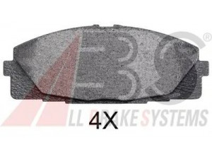 A.B.S. 37708 OE stabdžių trinkelių rinkinys, diskinis stabdys 
 Techninės priežiūros dalys -> Papildomas remontas
04465-26420, 0446526421
