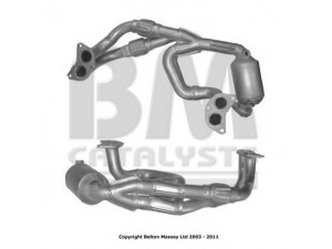 BM CATALYSTS BM91548H katalizatoriaus keitiklis 
 Išmetimo sistema -> Katalizatoriaus keitiklis