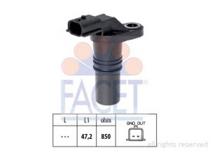 FACET 9.0645 jutiklis, alkūninio veleno impulsas; impulso jutiklis, smagratis 
 Elektros įranga -> Jutikliai
A 607 905 03 00, 23731-5X20A, 23731-BC42B