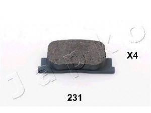 JAPKO 51231 stabdžių trinkelių rinkinys, diskinis stabdys 
 Techninės priežiūros dalys -> Papildomas remontas
04466-32040, 0446647010, SB35002