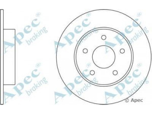 APEC braking DSK2360 stabdžių diskas 
 Stabdžių sistema -> Diskinis stabdys -> Stabdžių diskas
4320631010, 4320631012