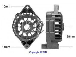 WAIglobal 21-231 montavimas, kintamosios srovės generatorius