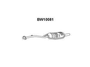 VENEPORTE BW10081 galinis duslintuvas 
 Išmetimo sistema -> Duslintuvas
18101247278, 18101723769, 18101737659