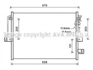AVA QUALITY COOLING DW5118 kondensatorius, oro kondicionierius