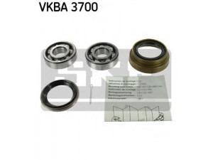 SKF VKBA 3700 rato guolio komplektas 
 Ašies montavimas/vairavimo mechanizmas/ratai -> Rato stebulė/montavimas -> Rato guolis
90043-63057, 90043-63087, 90043-63136
