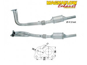 MAGNAFLOW 87207 katalizatoriaus keitiklis 
 Išmetimo sistema -> Katalizatoriaus keitiklis
6U0253091C, 6U0253091C