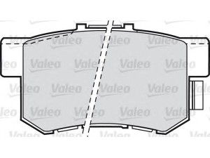 VALEO 598682 stabdžių trinkelių rinkinys, diskinis stabdys 
 Techninės priežiūros dalys -> Papildomas remontas
06430-S7S-000, 43022-S2A-000, 43022-S2A-E50