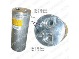 DELPHI TSP0175327 džiovintuvas, oro kondicionierius 
 Oro kondicionavimas -> Džiovintuvas
8E0 820 193E, 8E0 820 193F, 8E0 820 193P