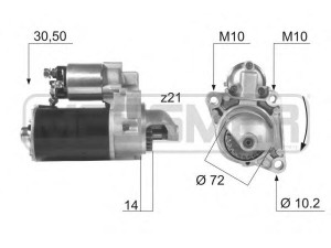 MESSMER 220034 starteris 
 Elektros įranga -> Starterio sistema -> Starteris
1019852, 1027772, 1030151, 1033781