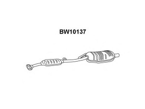 VENEPORTE BW10137 galinis duslintuvas 
 Išmetimo sistema -> Duslintuvas
18101728581, 18101743263, 18101743717