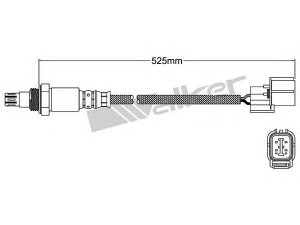 WALKER PRODUCTS 250-54056 lambda jutiklis 
 Išmetimo sistema -> Jutiklis/zondas
36531PZX003, 36531PZX013
