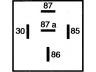 HELLA 4RD 965 400-027 relė, pagrindinė srovė