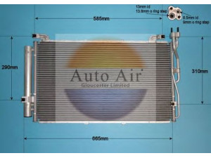 AUTO AIR GLOUCESTER 16-9812 kondensatorius, oro kondicionierius 
 Oro kondicionavimas -> Kondensatorius
97606-17800, 9760617800