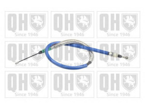 QUINTON HAZELL BC4166 trosas, stovėjimo stabdys 
 Stabdžių sistema -> Valdymo svirtys/trosai
4746.78, 4746.65, 4746.78