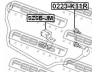 FEBEST SZSB-JM skersinio stabilizatoriaus įvorių komplektas
42412-82A00, 42412-82CA0