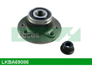 LUCAS ENGINE DRIVE LKBA69086 rato guolio komplektas 
 Ašies montavimas/vairavimo mechanizmas/ratai -> Rato stebulė/montavimas -> Rato guolis
77 01 206 353