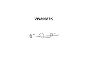 VENEPORTE VW80657K katalizatoriaus keitiklis 
 Išmetimo sistema -> Katalizatoriaus keitiklis
1H0131089CV, 1H0131089CX, 1H0131701P