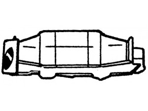 AKS DASIS SG38319 katalizatoriaus keitiklis