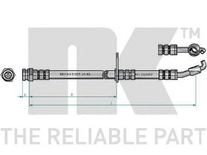 NK 853273 stabdžių žarnelė 
 Stabdžių sistema -> Stabdžių žarnelės
D65143990