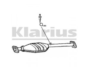KLARIUS 311874 katalizatoriaus keitiklis 
 Išmetimo sistema -> Katalizatoriaus keitiklis
1425065D31