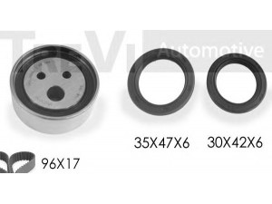 TREVI AUTOMOTIVE KD1171S paskirstymo diržo komplektas 
 Techninės priežiūros dalys -> Papildomas remontas