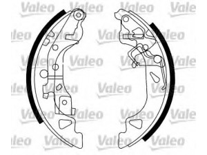 VALEO 554811 stabdžių trinkelių komplektas 
 Techninės priežiūros dalys -> Papildomas remontas
71740710