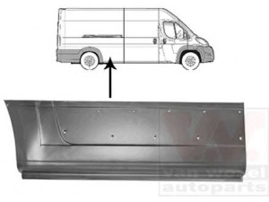 VAN WEZEL 1651142 šoninis skydas 
 Kėbulas -> Kuro bakas/dalys