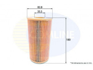 COMLINE EOF075 alyvos filtras 
 Filtrai -> Alyvos filtras
11 42 2 246 131, 11 42 2 246 135