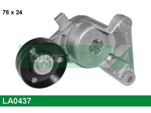 LUCAS ENGINE DRIVE LA0437 įtempiklio svirtis, V formos rumbuotas diržas 
 Diržinė pavara -> V formos rumbuotas diržas/komplektas -> Įtempiklis