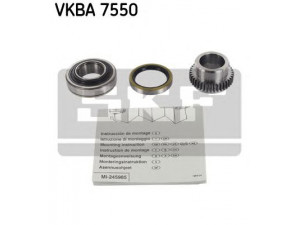 SKF VKBA 7550 rato guolio komplektas 
 Ašies montavimas/vairavimo mechanizmas/ratai -> Rato stebulė/montavimas -> Rato guolis
09269-35009