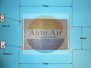 AUTO AIR GLOUCESTER 16-1263 kondensatorius, oro kondicionierius 
 Oro kondicionavimas -> Kondensatorius
6025310510
