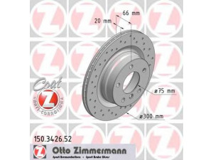 ZIMMERMANN 150.3426.52 stabdžių diskas 
 Dviratė transporto priemonės -> Stabdžių sistema -> Stabdžių diskai / priedai
3421 6 764 651, 3421 6 855 007