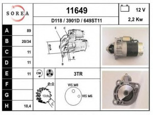 EAI 11649 starteris