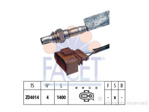 FACET 10.7428 lambda jutiklis 
 Išmetimo sistema -> Jutiklis/zondas
021 906 265 AA, 021 906 265 AE