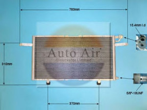 AUTO AIR GLOUCESTER 16-6203 kondensatorius, oro kondicionierius 
 Oro kondicionavimas -> Kondensatorius
1850031, 97144202