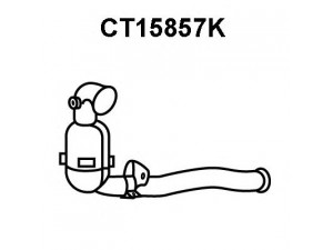 VENEPORTE CT15857K pirminis katalizatorius 
 Išmetimo sistema -> Katalizatoriaus keitiklis
1706V7