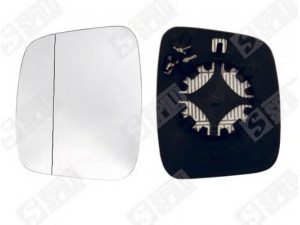 SPILU 10628 veidrodėlio stiklas, išorinis veidrodėlis 
 Kėbulas -> Langai/veidrodėliai -> Veidrodėlis
8151 QX, 71765389