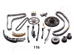 ASHIKA KCK116 pavaros grandinės komplektas 
 Variklis -> Variklio uždegimo laiko reguliavimo kontrolė -> Sinchronizavimo grandinė/įtempiklis/kreiptuvas -> Pavaros grandinės komplektas